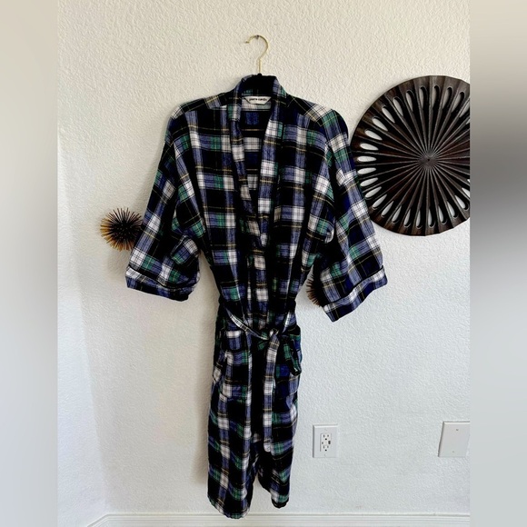 Pierre Cardin Other - Pierre Cardin Men’s Flannel Robe Plaid